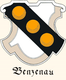 Grafik - Wappen der Familie Benzenau - Musikverein Hirschzell, Kaufbeuren