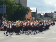 Ins Land hinaus, Marsch - Tänzelfest Kaufbeuren 2017, Festumzug - Musikverein Hirschzell, Kaufbeuren